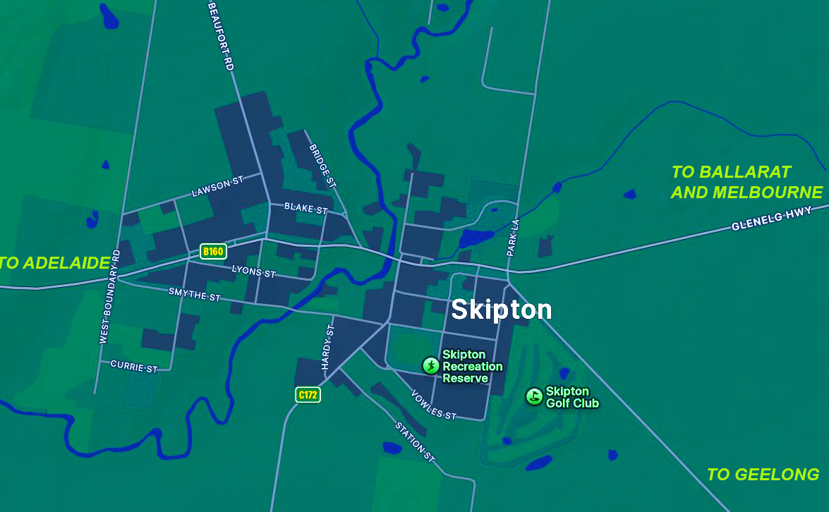 Map of Skipton